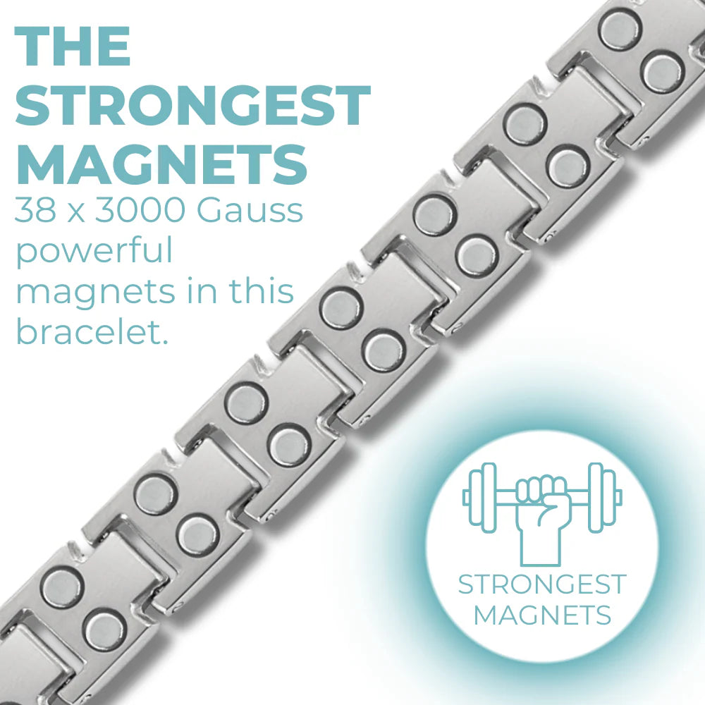 Ladies Magnetic Bracelet Size Adjustable By Willis Judd