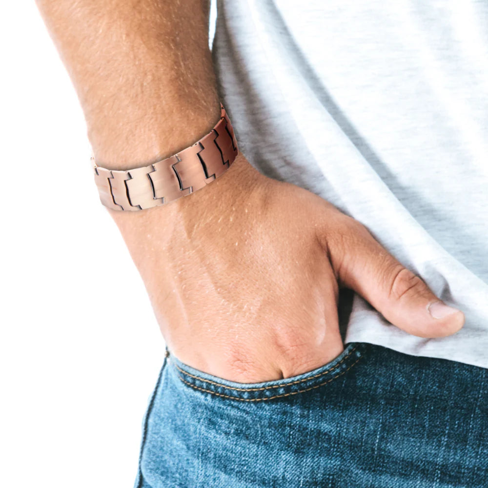 Strongest Copper Magnetic Bracelet For Men - New 2024 Model