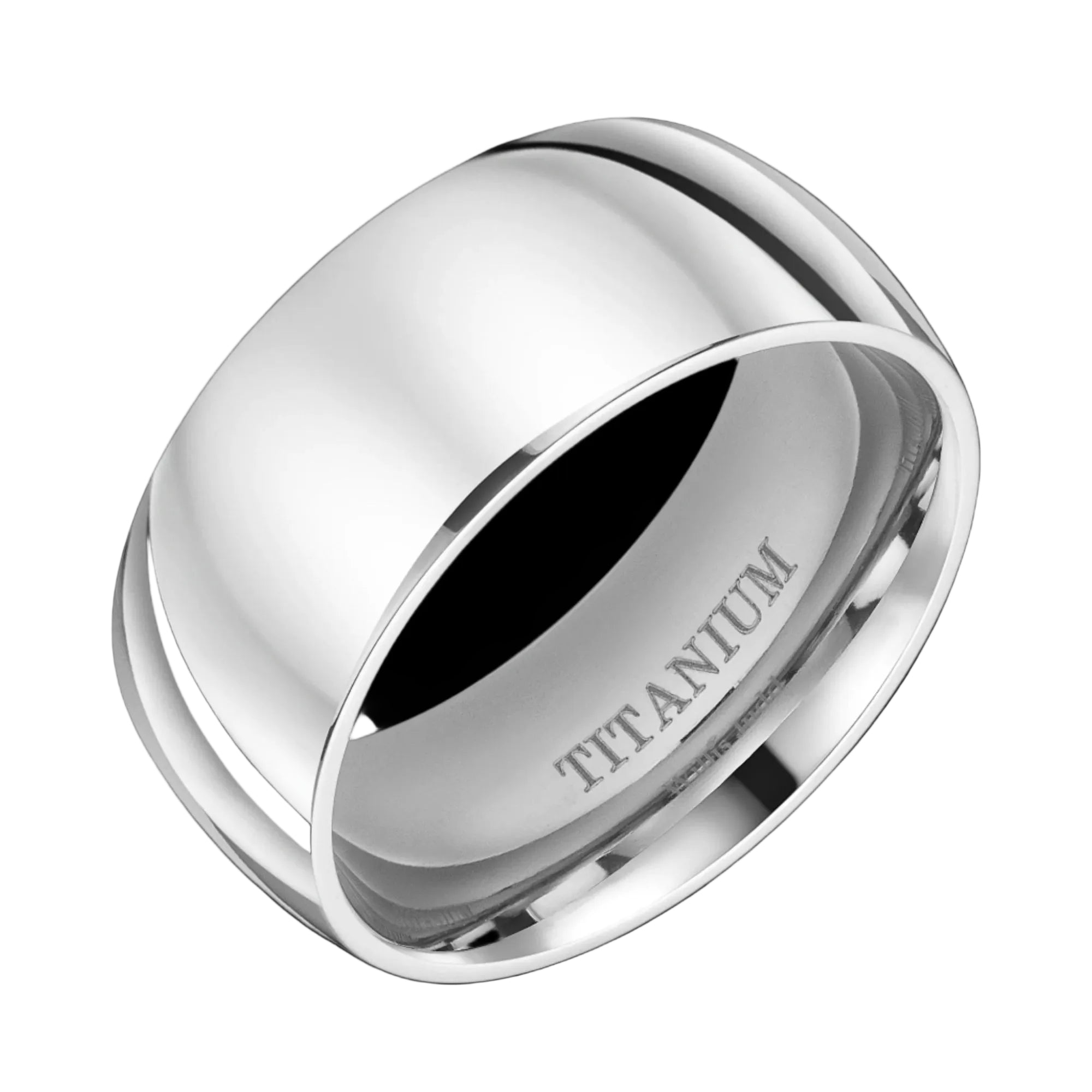 Mens Titanium Ring 8mm