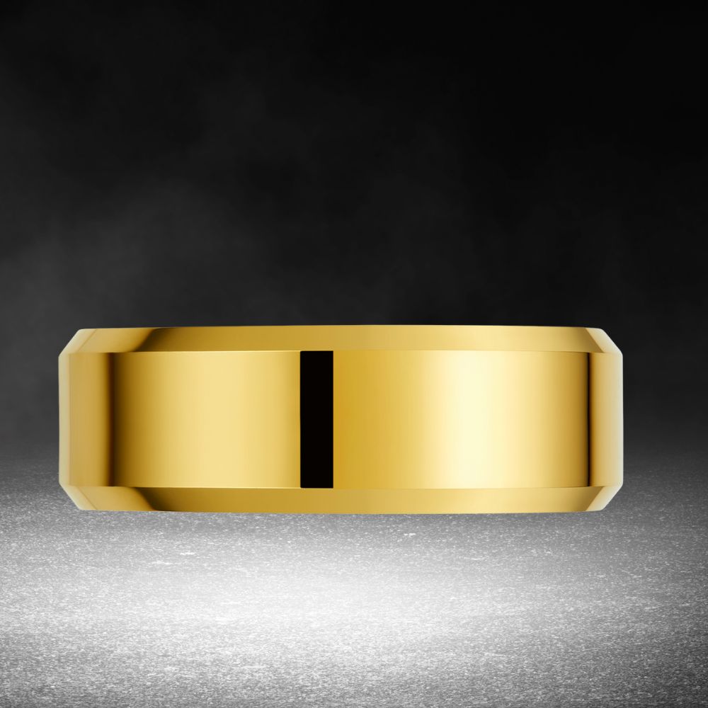 Mens Tungsten Band Ring 8mm