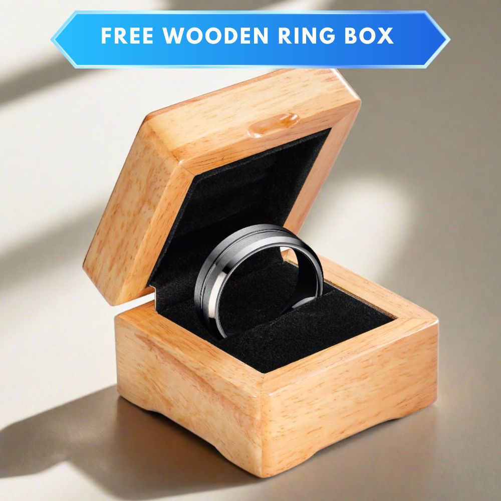 Mens Tungsten Ring 8mm