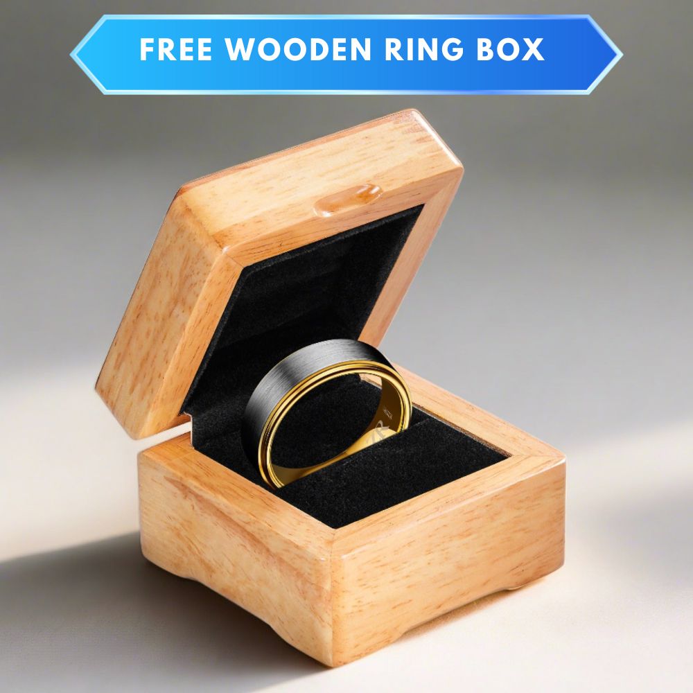 Mens Tungsten Ring 8mm