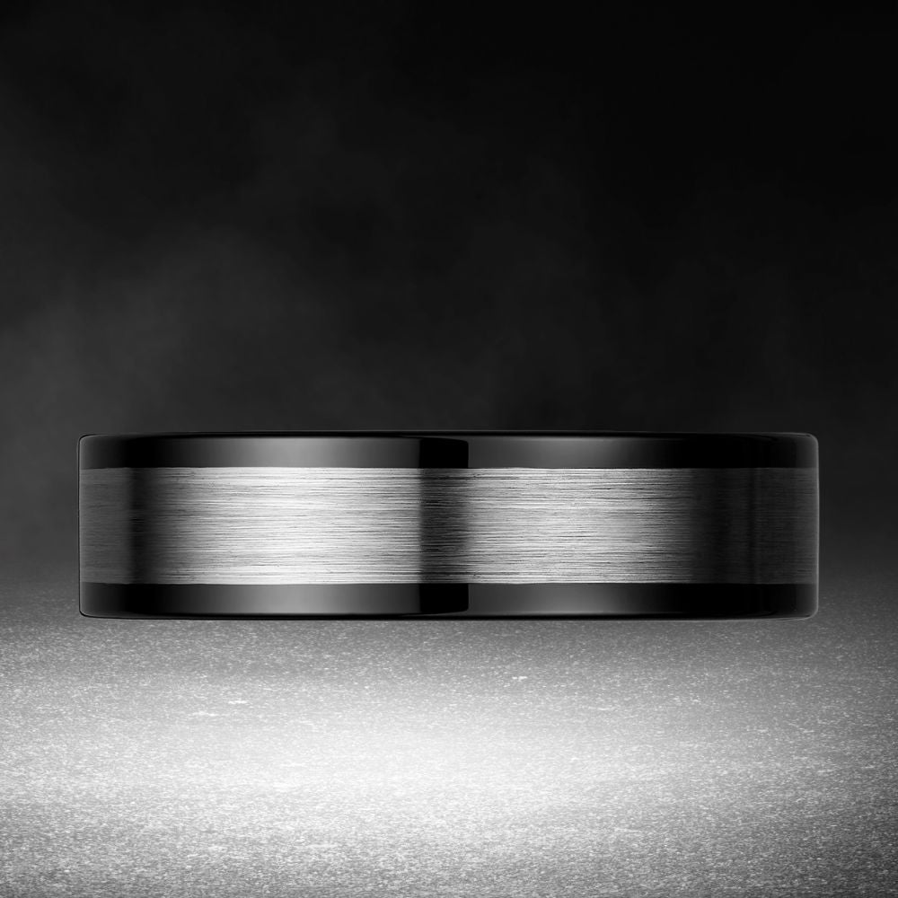 Mens Tungsten Ring 8mm