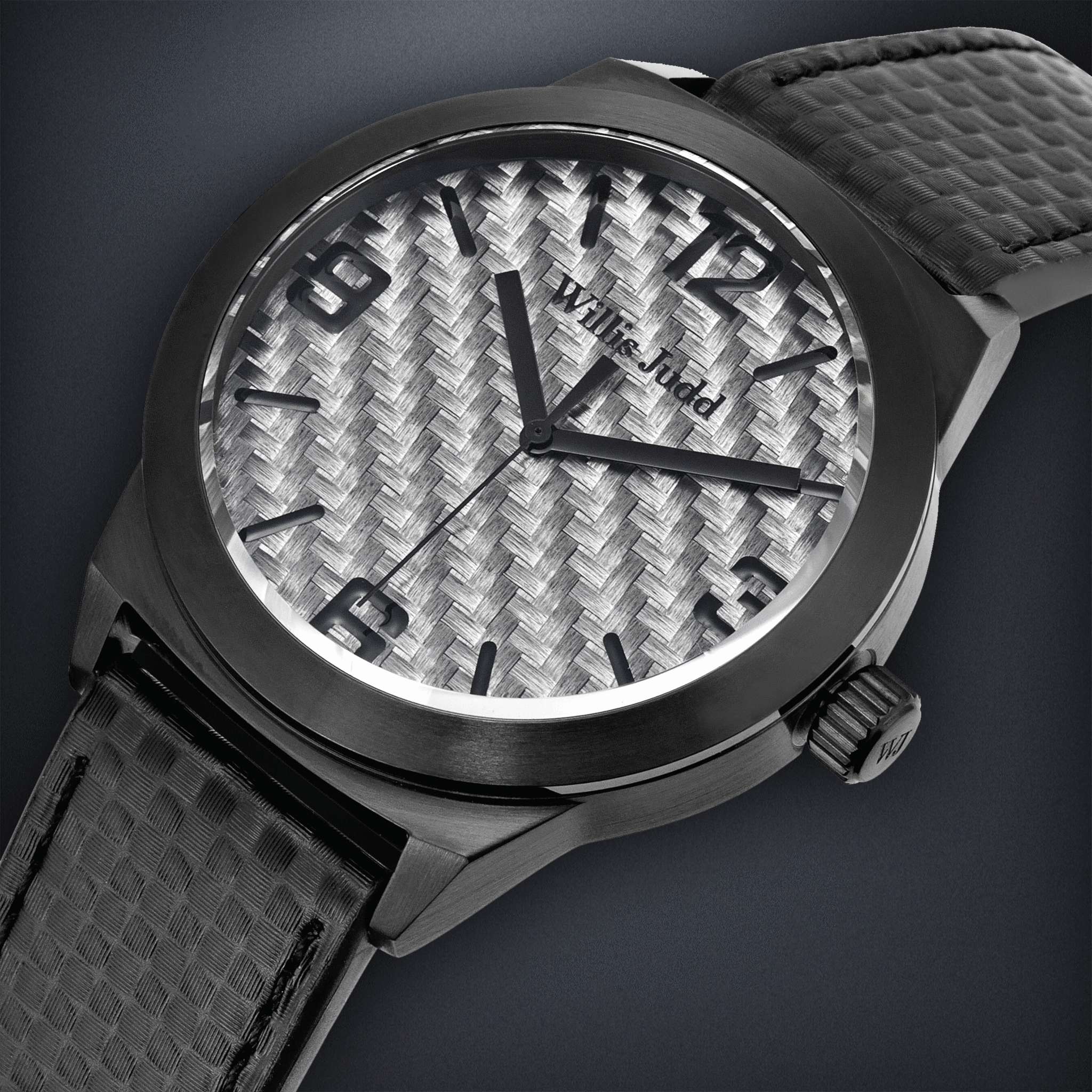 Black PVD with Graphite Carbon Fiber