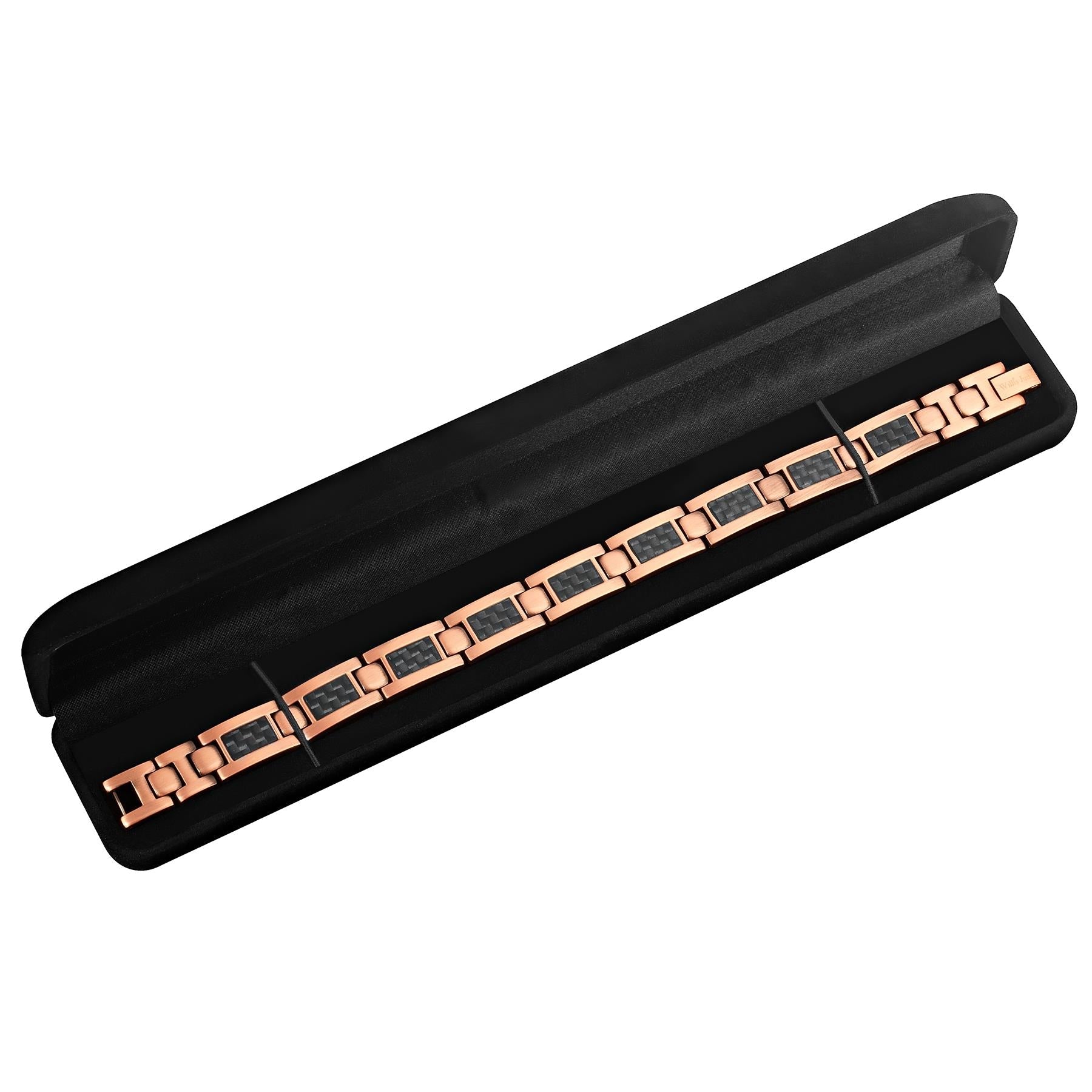 Mens Copper Magnetic Bracelet Double Row By Willis Judd