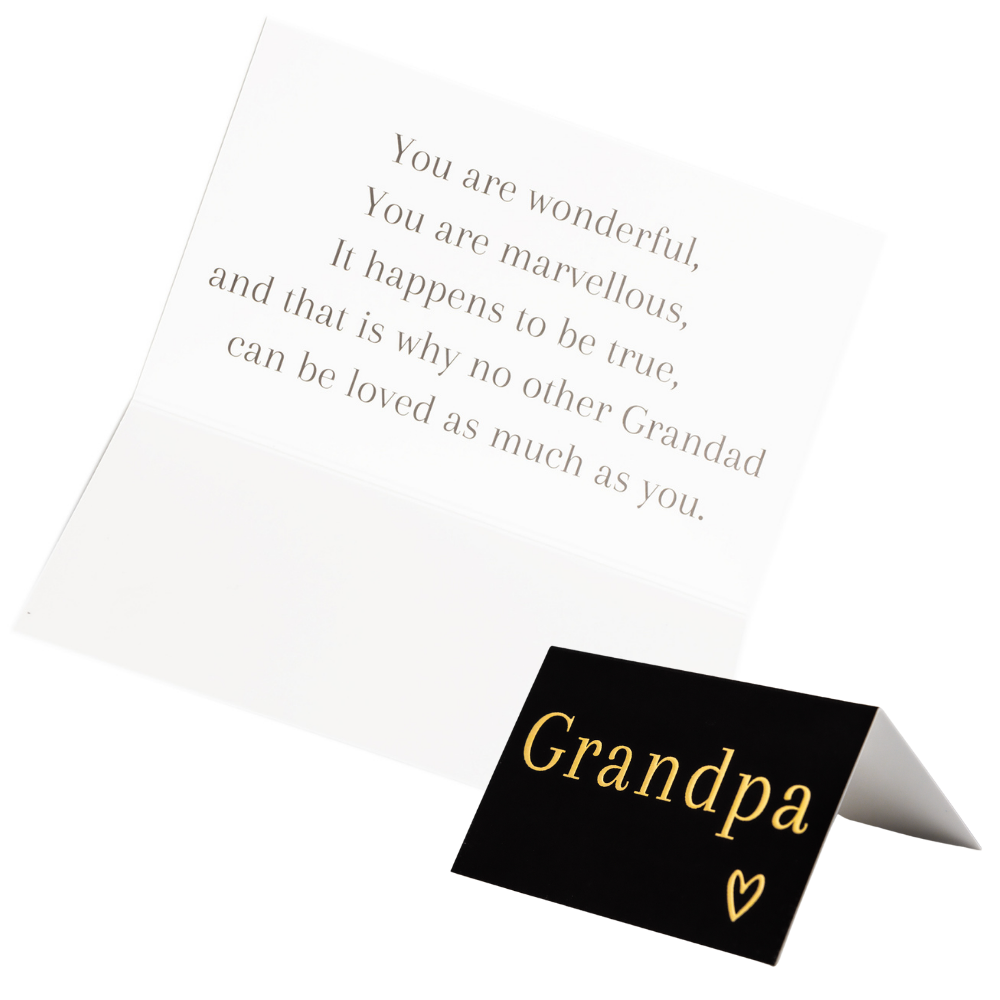 Grandpa Bracelet Etched Love You Grandpa by Willis Judd