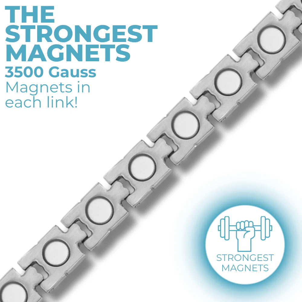 Ladies Magnetic Bracelet Size Adjustable By Willis Judd
