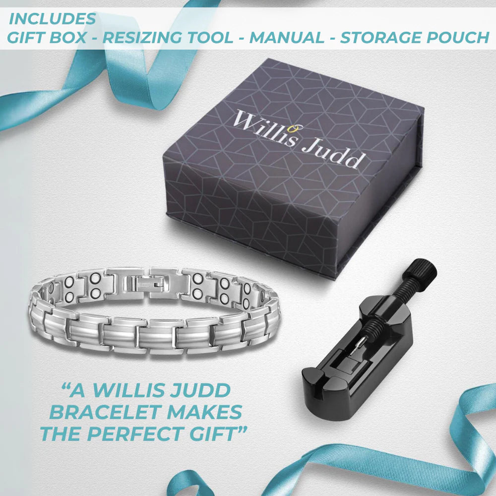 Ladies Magnetic Bracelet Size Adjustable By Willis Judd