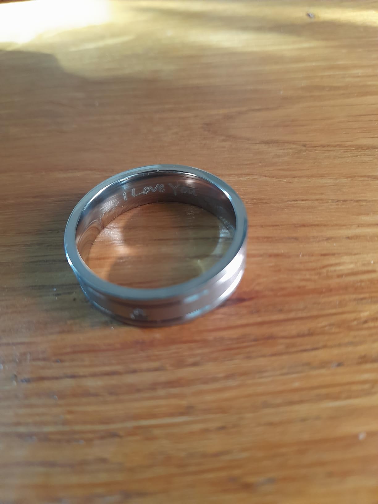 I Love You Band Ring