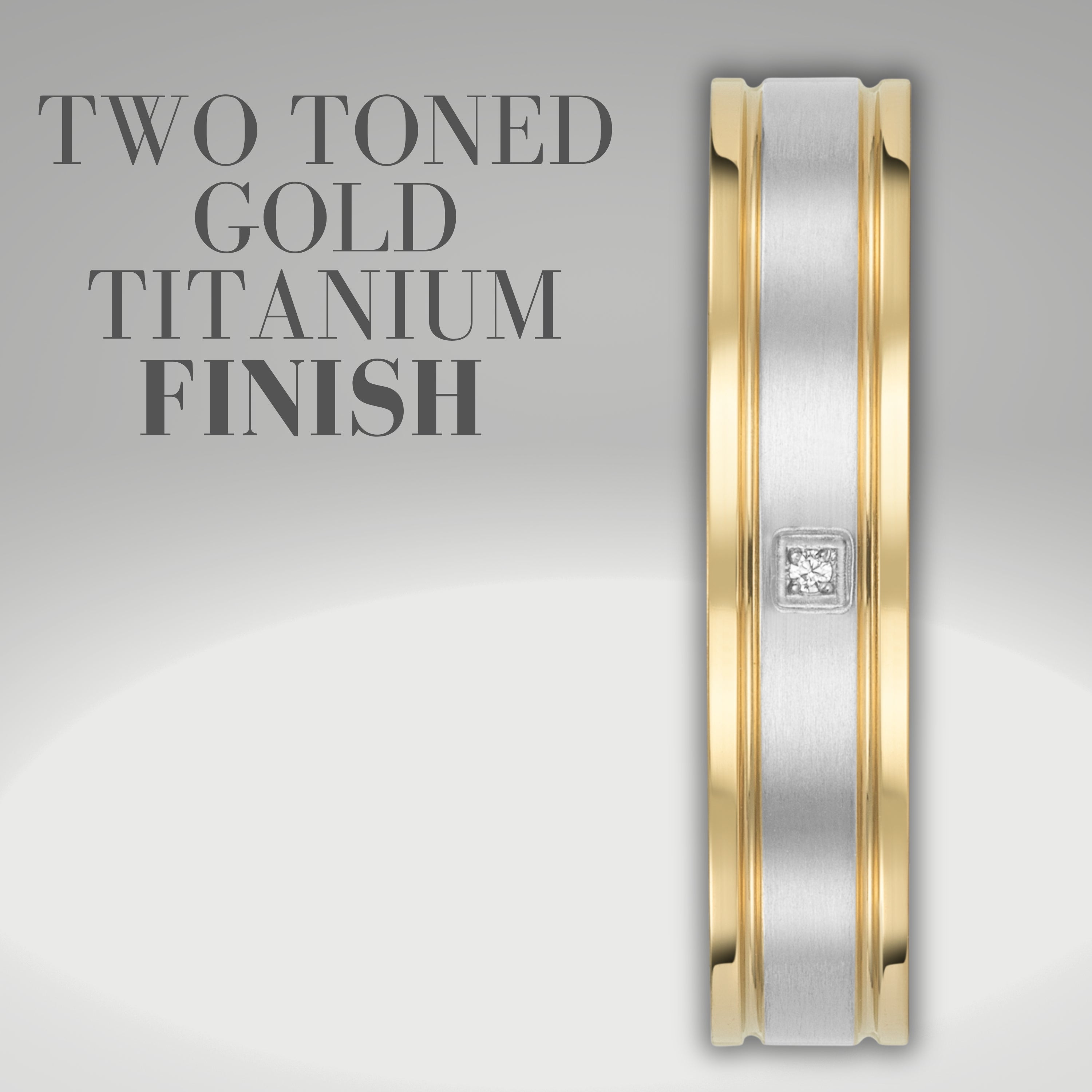 Willis Judd Mens Titanium Ring Engraved I Love You In Wooden Gift Box 5mm Wedding Band Ring for Men Engagement Ring Comfort Fit