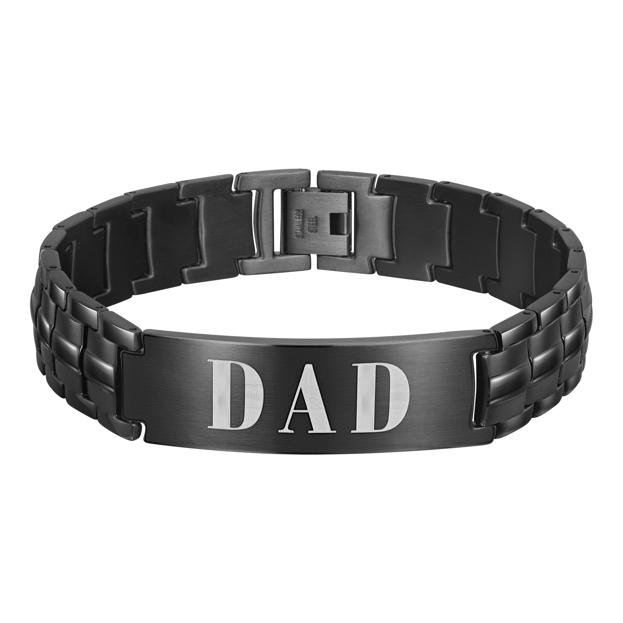Dad Bracelet Etched Best Dad Ever