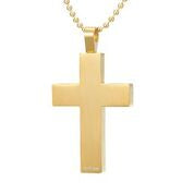 Mens Stainless Steel Black Carbon Fiber Pendant Necklace