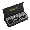 Mens Dad Bracelet Engraved - Best Ever (Titanium) Magnetic
