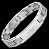 Willis Judd Mens Titanium DAD Bracelet Engraved Best Dad Ever with Gift Box & Link Removal Tool