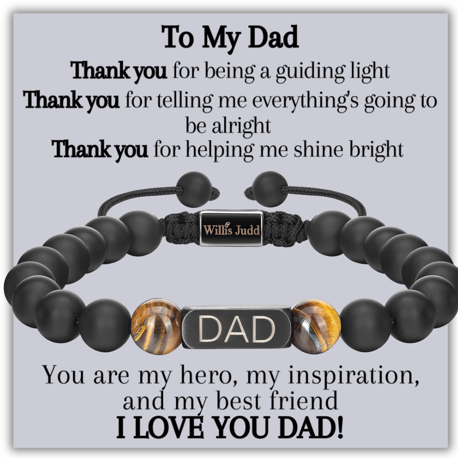 Willis judd online dad bracelet