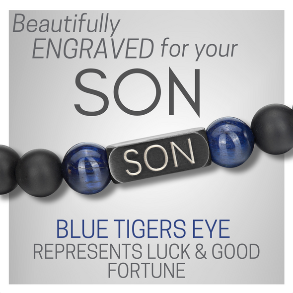 Son Bracelet Blue Tigers Eye
