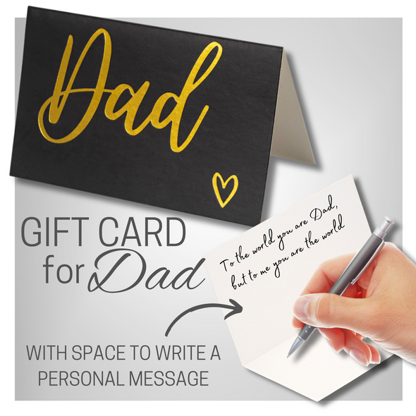 Mens Dad Bracelet Engraved Love You Dad In Gift Box