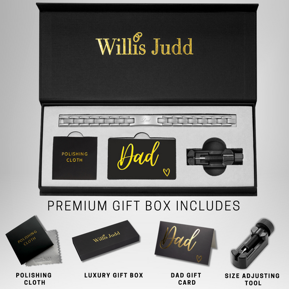 Best Dad Ever Bracelet In Gift Box