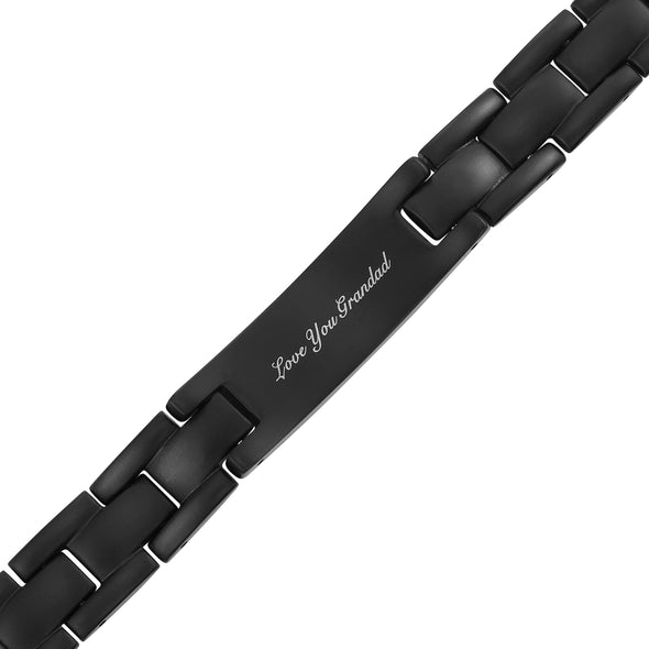 Grandad Bracelet Engraved Love You Grandad by Willis Judd