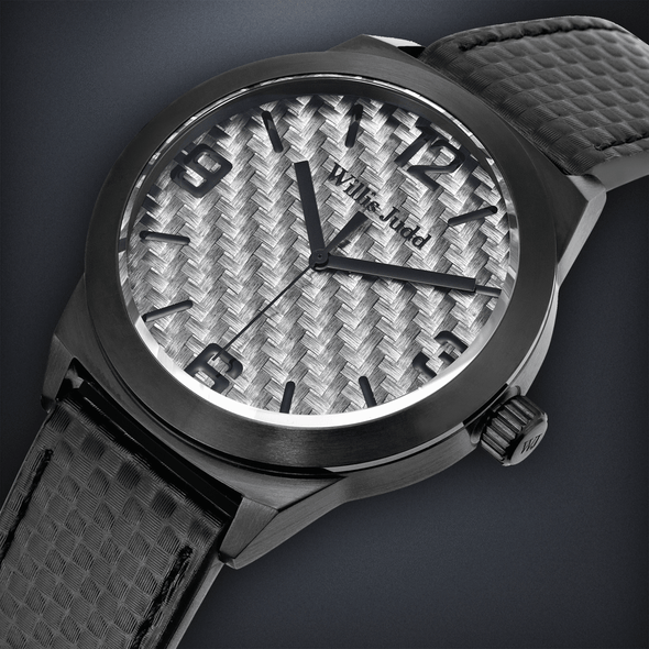 Black PVD with Graphite Carbon Fiber